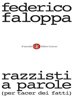 cover image of Razzisti a parole (per tacer dei fatti)